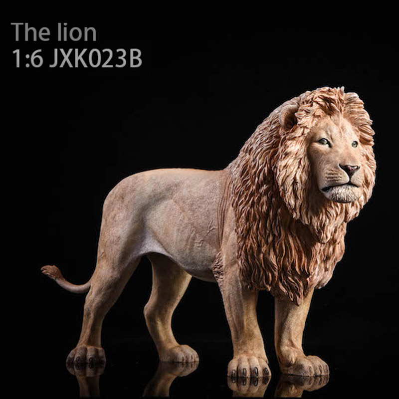 Mr.Z JXK023 1/6 Scale Simulation Animal Model Toy Lion Model Toy for 12' Action Figure Scene Home Decoration Display Gifts Show