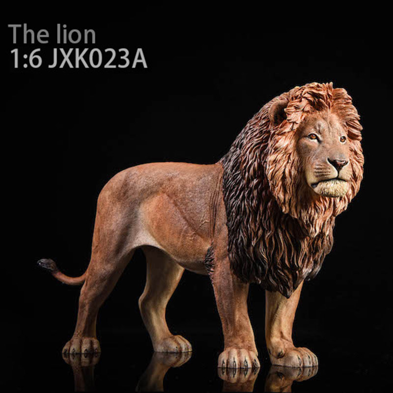 Mr.Z JXK023 1/6 Scale Simulation Animal Model Toy Lion Model Toy for 12' Action Figure Scene Home Decoration Display Gifts Show