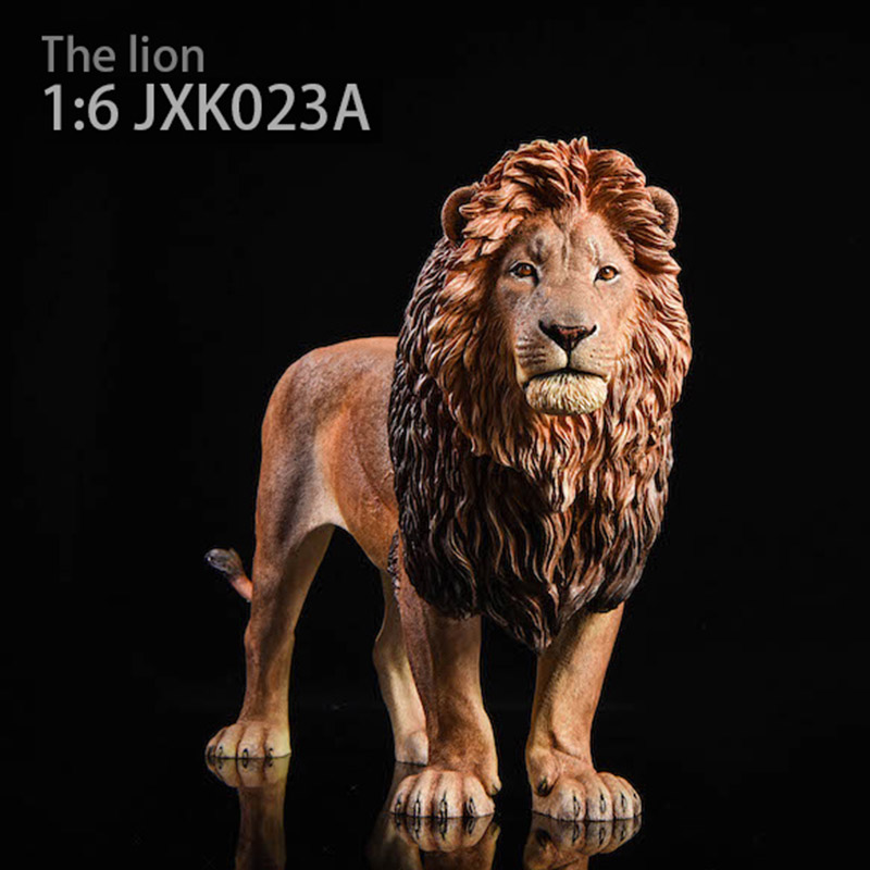 Mr.Z JXK023 1/6 Scale Simulation Animal Model Toy Lion Model Toy for 12' Action Figure Scene Home Decoration Display Gifts Show