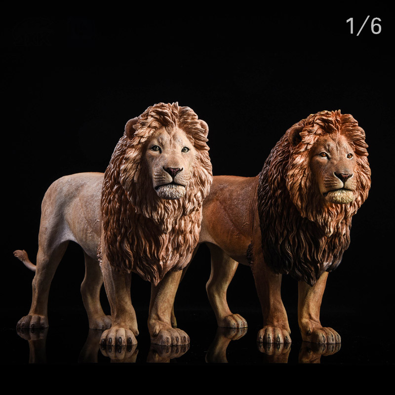 Mr.Z JXK023 1/6 Scale Simulation Animal Model Toy Lion Model Toy for 12' Action Figure Scene Home Decoration Display Gifts Show