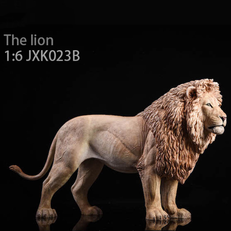 Mr.Z JXK023 1/6 Scale Simulation Animal Model Toy Lion Model Toy for 12' Action Figure Scene Home Decoration Display Gifts Show