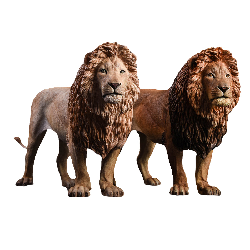 Mr.Z JXK023 1/6 Scale Simulation Animal Model Toy Lion Model Toy for 12' Action Figure Scene Home Decoration Display Gifts Show