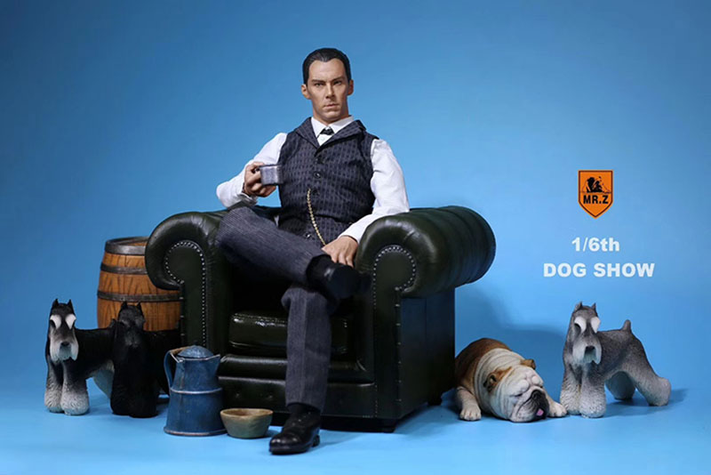 1:6 Scale Mr.Z Resin PVC Miniature Standard Schnauzer Dog Model Toy Fit 12 1:6 Scale Mr.Z Resin PVC Miniature Standard Schnauzer Dog Model Toy Fit 12