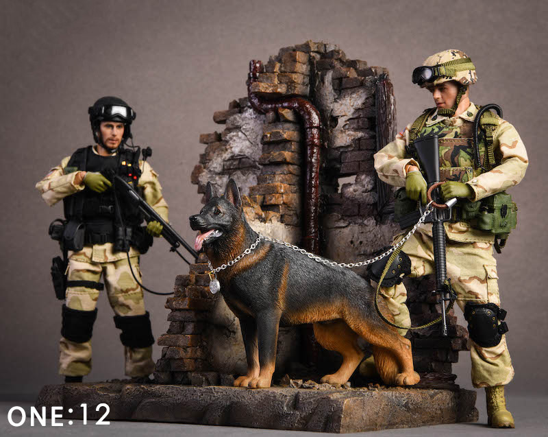 About 12cm 1/12 Scale JXK014 Simulation Animal German Shepherd Dog Model Toy for Action Figure Scene Home Decoration Ornaments About 12cm 1/12 Scale JXK014 Simulation Animal German Shepherd Dog Model Toy for Action Figure Scene Home Decoration Ornaments