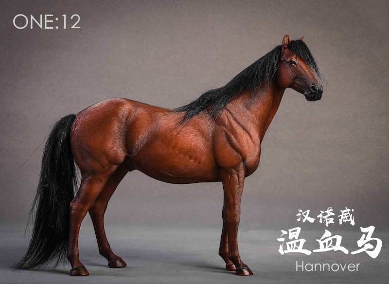 Home Decoration Collect Gifts Ornaments JXK013 1/12 German Hanover Warm Blooded Horse Static Animal Harness Model Props Display Home Decoration Collect Gifts Ornaments JXK013 1/12 German Hanover Warm Blooded Horse Static Animal Harness Model Props Display