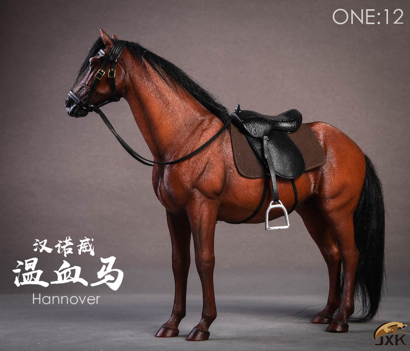 Home Decoration Collect Gifts Ornaments JXK013 1/12 German Hanover Warm Blooded Horse Static Animal Harness Model Props Display Home Decoration Collect Gifts Ornaments JXK013 1/12 German Hanover Warm Blooded Horse Static Animal Harness Model Props Display