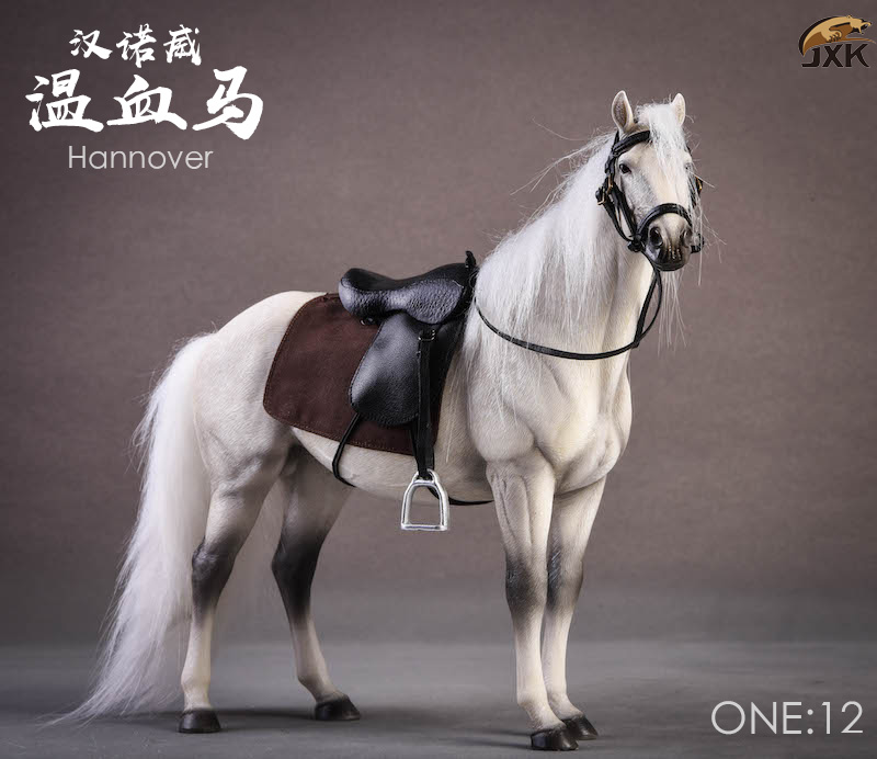 Home Decoration Collect Gifts Ornaments JXK013 1/12 German Hanover Warm Blooded Horse Static Animal Harness Model Props Display Home Decoration Collect Gifts Ornaments JXK013 1/12 German Hanover Warm Blooded Horse Static Animal Harness Model Props Display