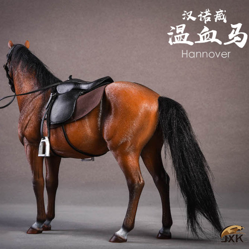 Home Decoration Collect Gifts Ornaments JXK013 1/12 German Hanover Warm Blooded Horse Static Animal Harness Model Props Display Home Decoration Collect Gifts Ornaments JXK013 1/12 German Hanover Warm Blooded Horse Static Animal Harness Model Props Display