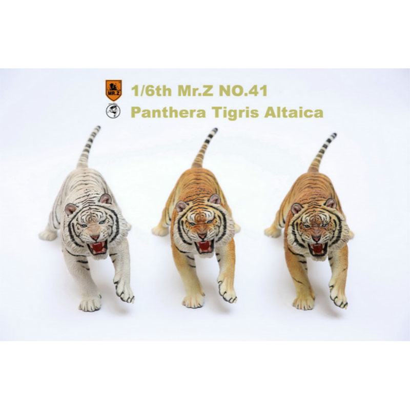 Mr.Z 1/6th about 52CM 041-PTA001 Simulation Asian Tiger Panthera Tigris Altaica Animal Resin Model Toy Decoration Gift Souvenir