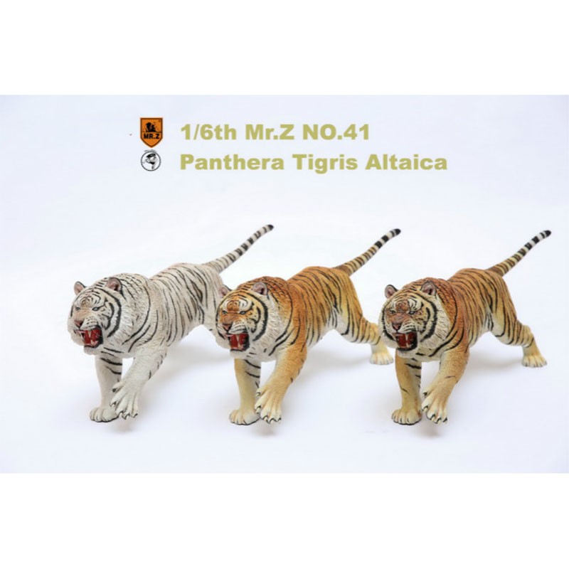 Mr.Z 1/6th about 52CM 041-PTA001 Simulation Asian Tiger Panthera Tigris Altaica Animal Resin Model Toy Decoration Gift Souvenir
