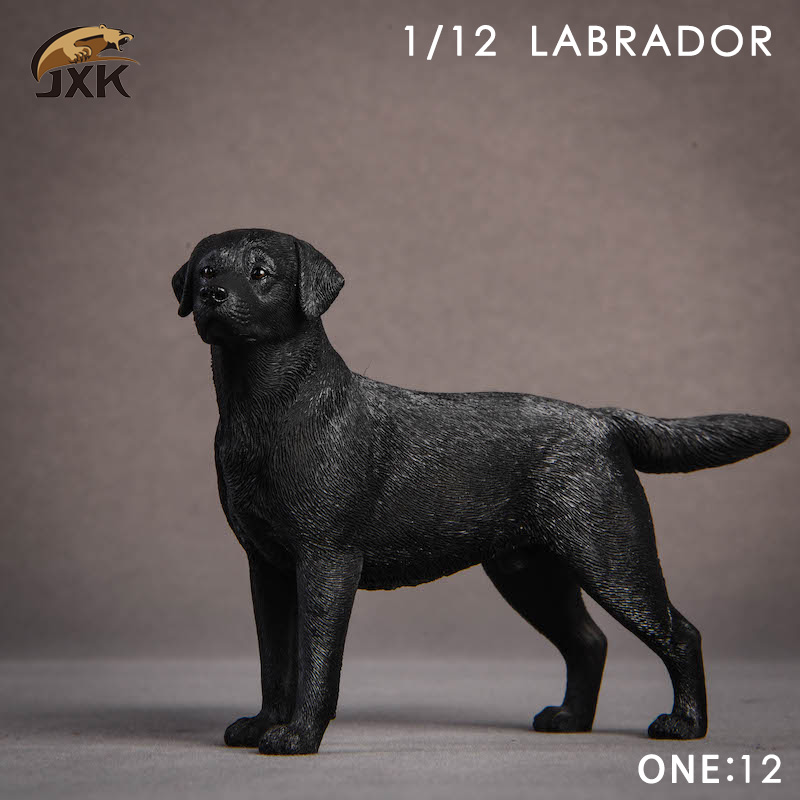 1:12th Scale Mr.Z Resin PVC Miniature Animal Model Labrador Dog Model Toy Fit 7