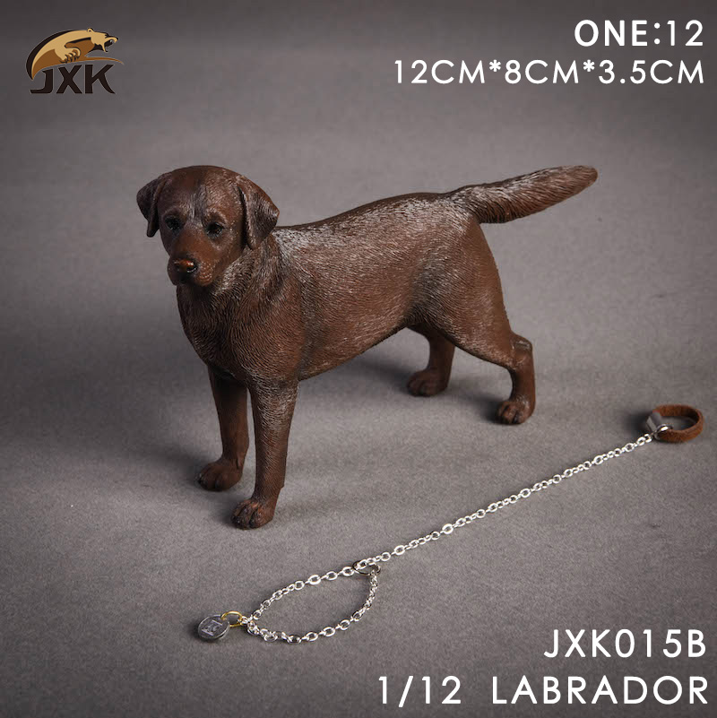 1:12th Scale Mr.Z Resin PVC Miniature Animal Model Labrador Dog Model Toy Fit 7