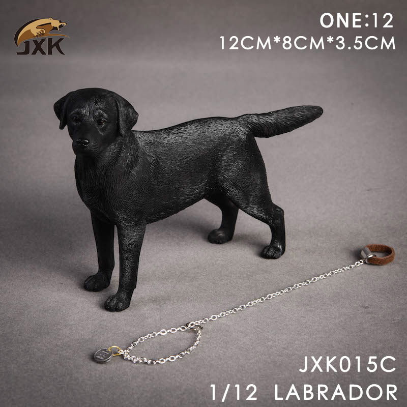 1:12th Scale Mr.Z Resin PVC Miniature Animal Model Labrador Dog Model Toy Fit 7