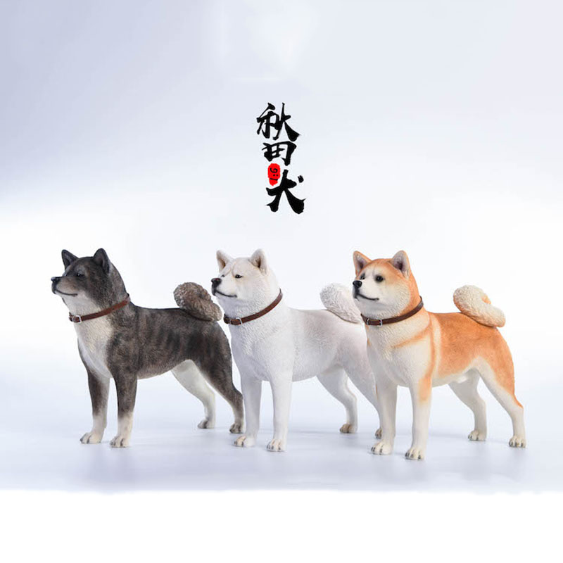 Mr.Z JXK 1/6 Simulation Animal Japan Akita dog Pet dog Model Kids Toys Gifts F 12 Mr.Z JXK 1/6 Simulation Animal Japan Akita dog Pet dog Model Kids Toys Gifts F 12