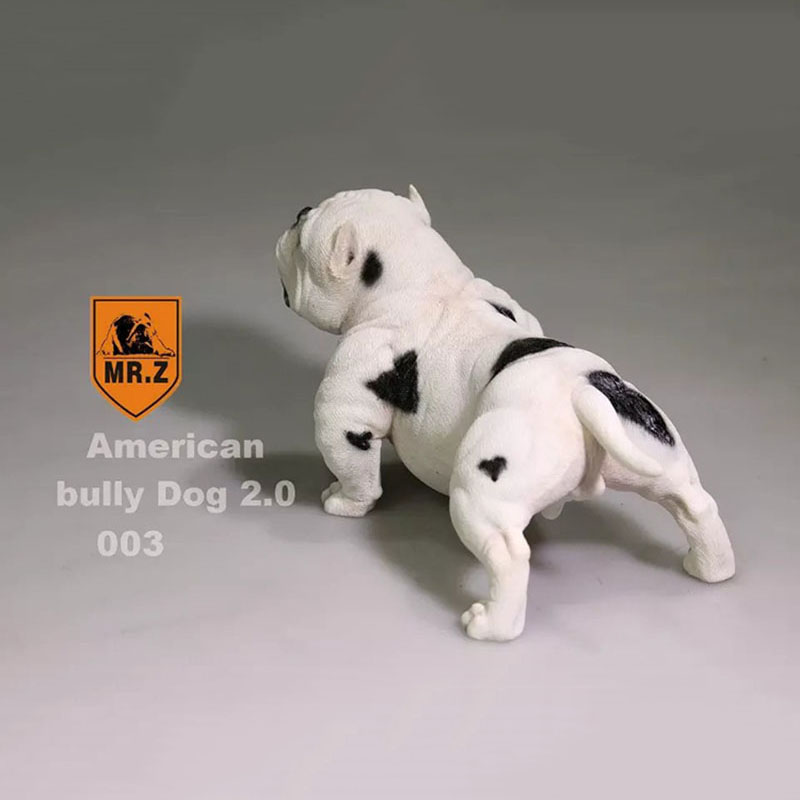 14.5CM 1:6 Scale Mr.Z Resin PVC USA American Bully Dog Model Toy Fit for 12 14.5CM 1:6 Scale Mr.Z Resin PVC USA American Bully Dog Model Toy Fit for 12