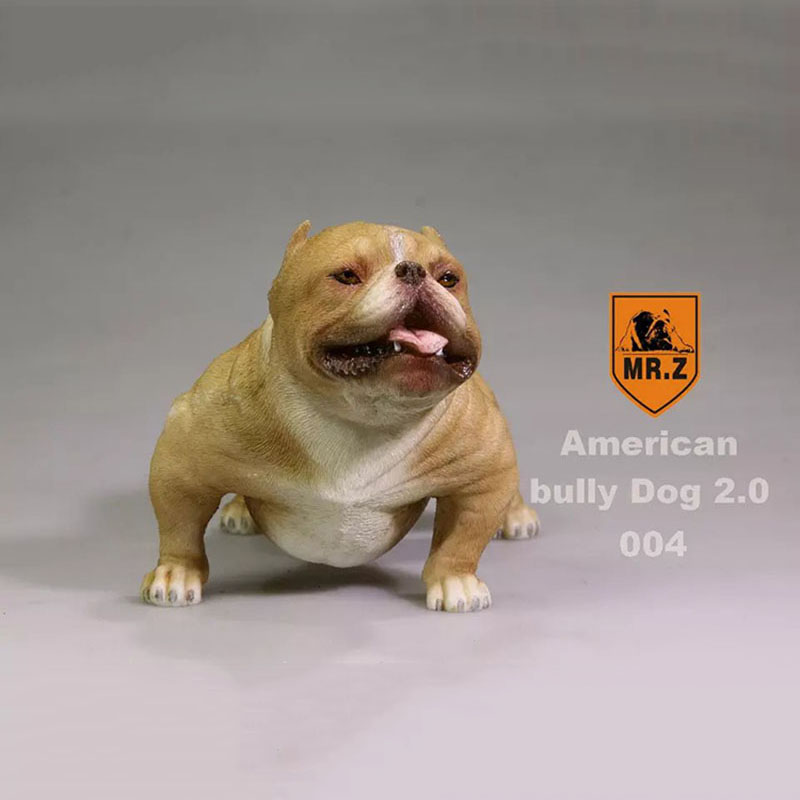 14.5CM 1:6 Scale Mr.Z Resin PVC USA American Bully Dog Model Toy Fit for 12 14.5CM 1:6 Scale Mr.Z Resin PVC USA American Bully Dog Model Toy Fit for 12
