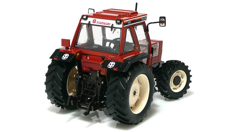 Fiat 110-90 New Holland Tractor Model Boy Toy For 1/32 Scale Alloy Simulation Machinery Agricultural Engineering Vehicle Model