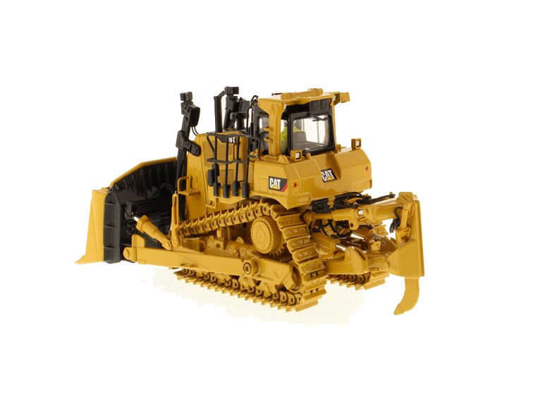 Carter Die-casting Bulldozer Model 1:50 1:87 Scale CAT D9T Simulation Alloy Construction Machinery Vehicle Collection Toy Car