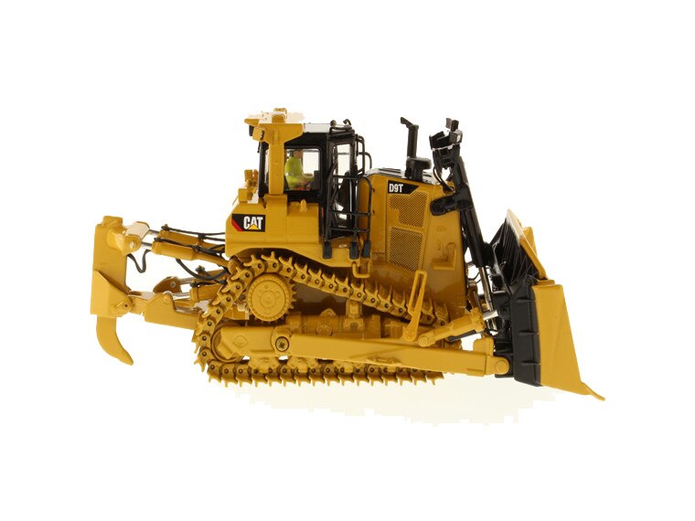 Carter Die-casting Bulldozer Model 1:50 1:87 Scale CAT D9T Simulation Alloy Construction Machinery Vehicle Collection Toy Car
