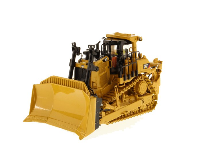 Carter Die-casting Bulldozer Model 1:50 1:87 Scale CAT D9T Simulation Alloy Construction Machinery Vehicle Collection Toy Car