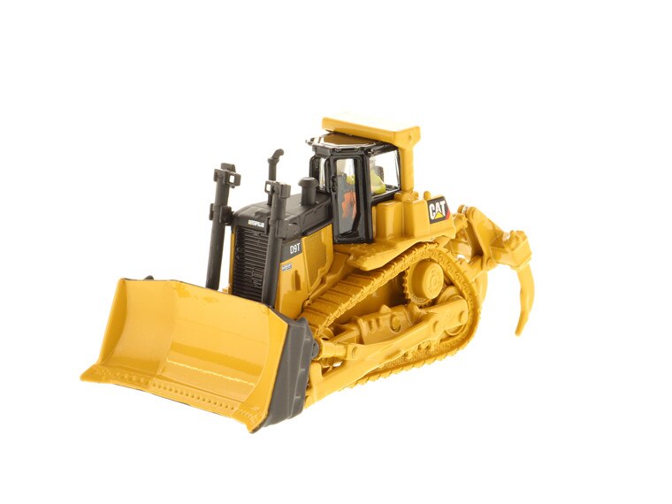 Carter Die-casting Bulldozer Model 1:50 1:87 Scale CAT D9T Simulation Alloy Construction Machinery Vehicle Collection Toy Car