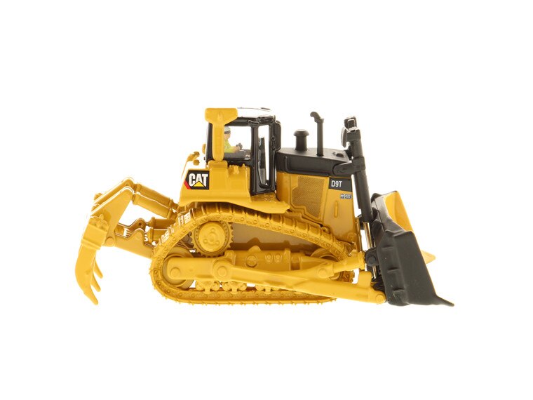 Carter Die-casting Bulldozer Model 1:50 1:87 Scale CAT D9T Simulation Alloy Construction Machinery Vehicle Collection Toy Car