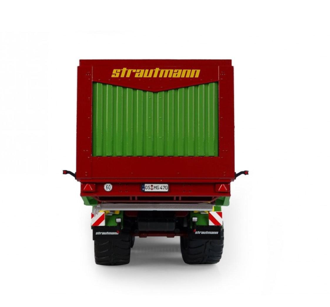 UH 1:32 Ratio Alloy Forage Forage Tractor Trailer Model Simulation Agricultural Machinery Diecast Car Adult Collection Ornaments