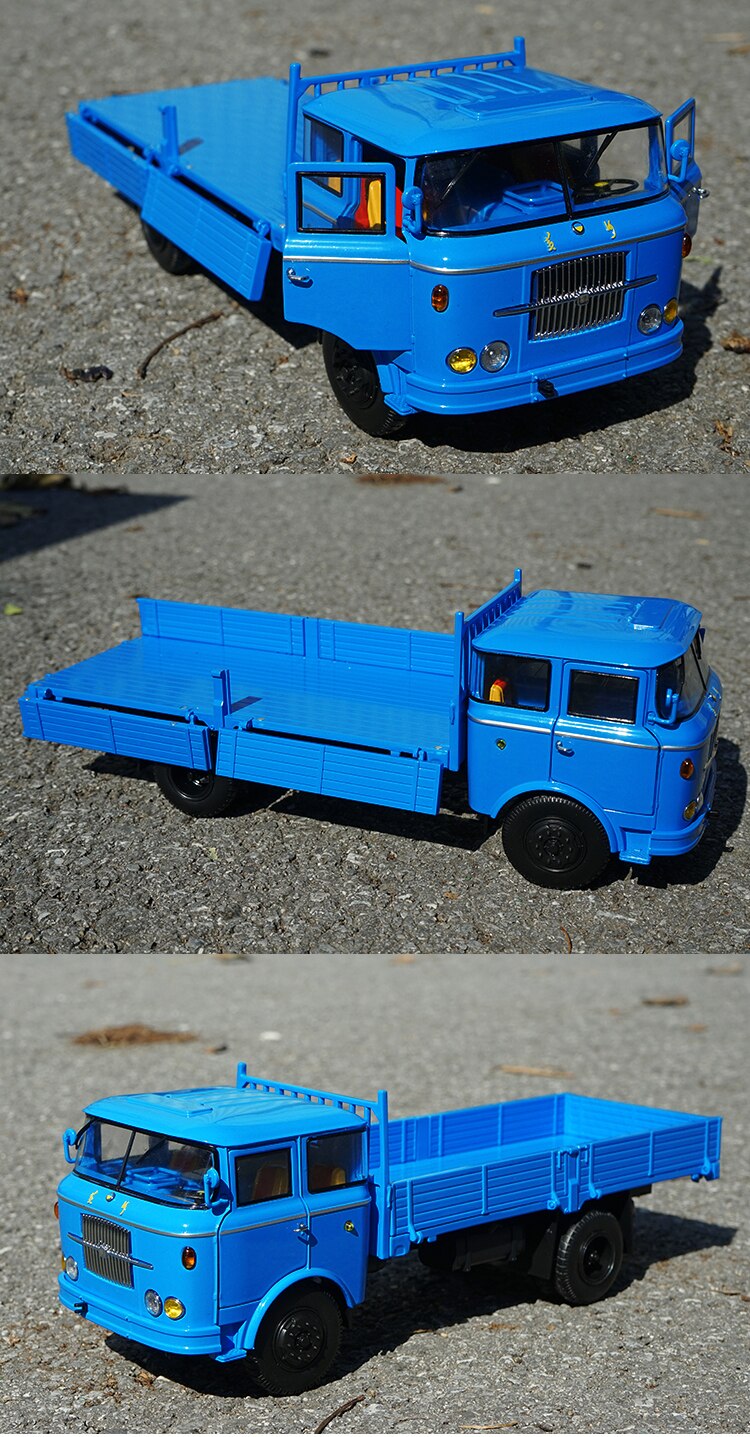 1:24 Scale Sinotruk Yellow River Jn150 8-ton Truck Alloy Simulation Heavy-duty Truck Model Collection Commemorative Decoration