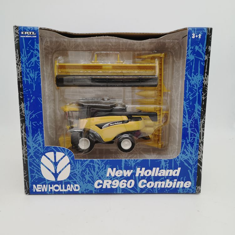 Diecast Alloy 1:64 Scale CR960 Agricultural Vehicle Harvester Model Engineering Truck Models Toy Collectible Gifts Display Show