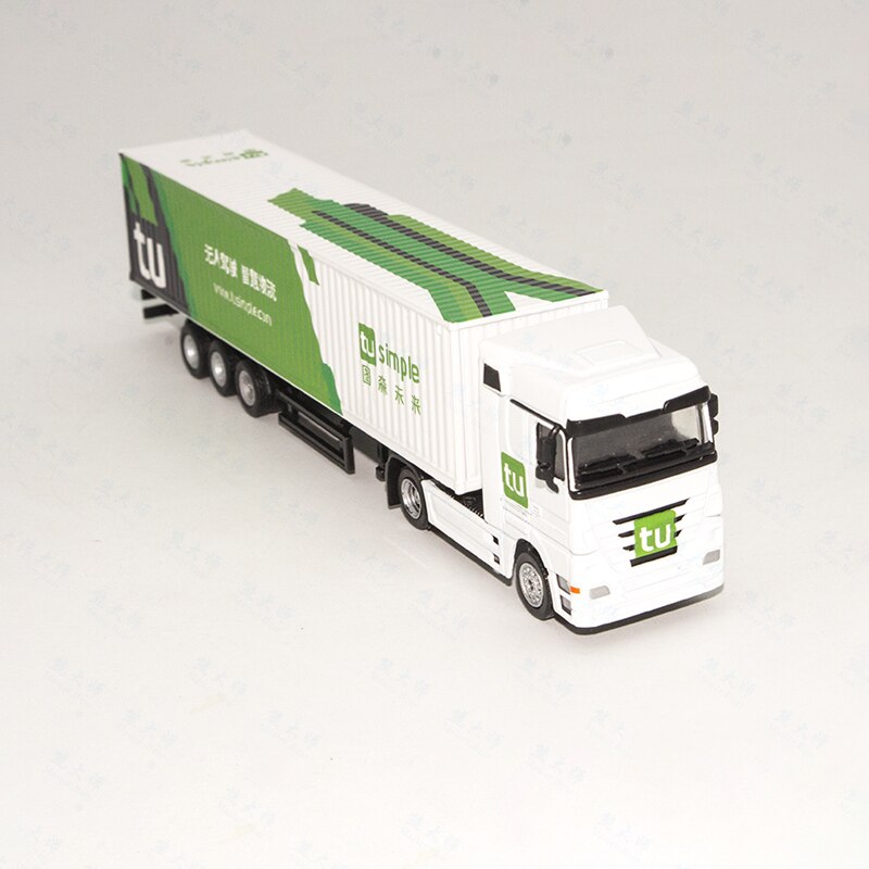 1/87 Scale Smart Logistics Container Truck Box-type Truck Engineering Transport Car With Alloy Die-casting Vehicle Model Display 1/87 Scale Smart Logistics Container Truck Box-type Truck Engineering Transport Car With Alloy Die-casting Vehicle Model Display