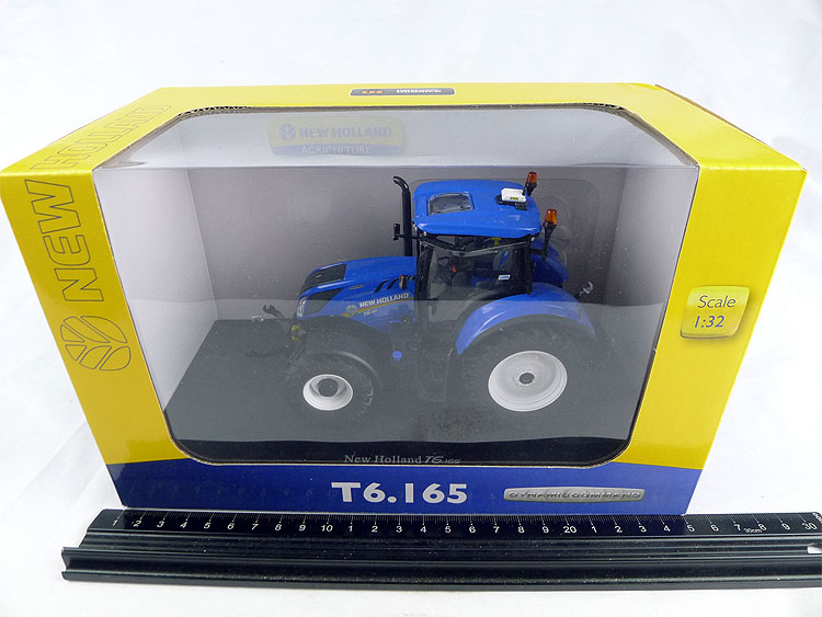Dutch T6.165 Alloy Tractor Agricultural Vehicle Model for Uh 1:32 Scale Engineering Transporter Adult&children's Birthday Gift