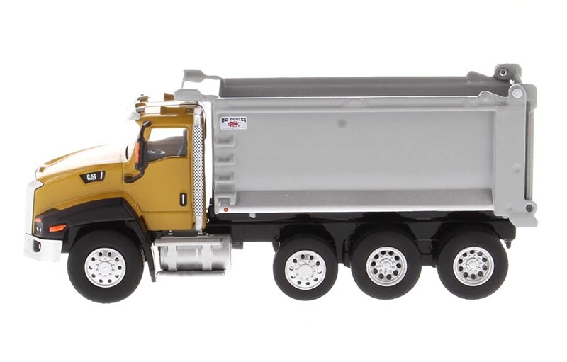 DM CAT CT660 1:64 Scale Pillar Dump Truck Construction Truck Model Boy Gift Die-cast Alloy Toy Car Model Display 85633