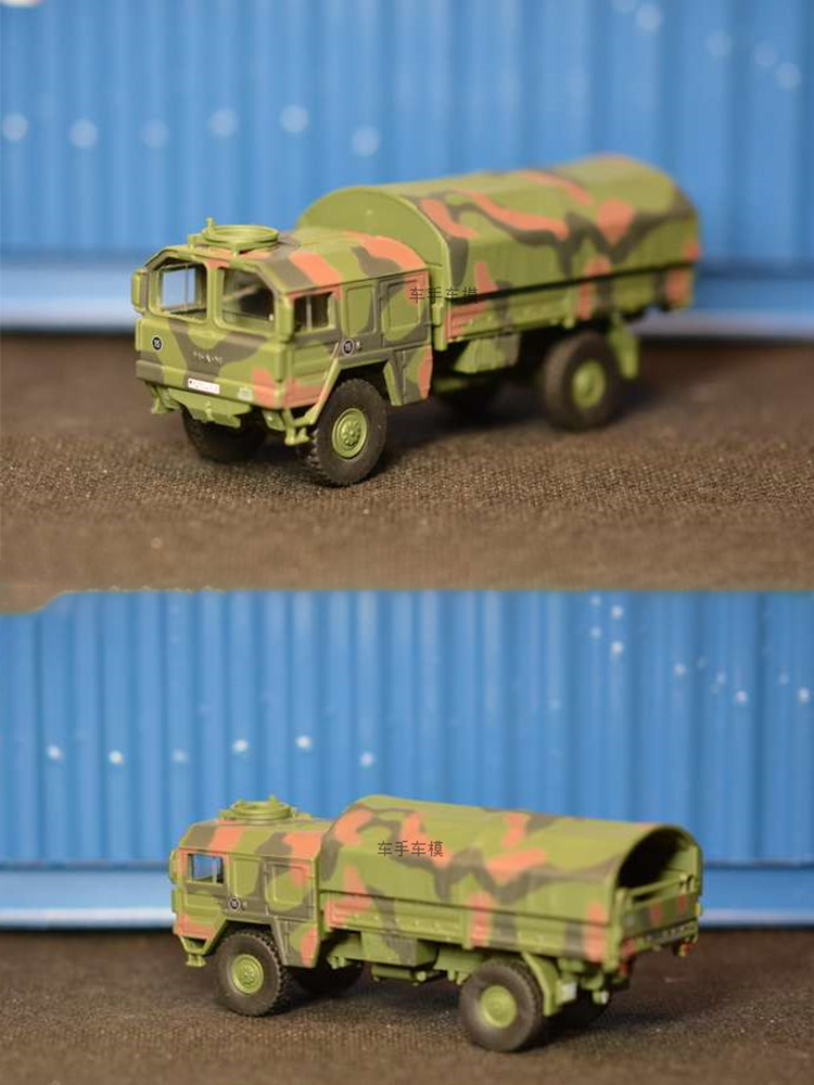 1/87 Scale Army Transportation Truck Simulation Alloy Die-casting Engineering Truck Collection Static Ornaments Decorations 1/87 Scale Army Transportation Truck Simulation Alloy Die-casting Engineering Truck Collection Static Ornaments Decorations