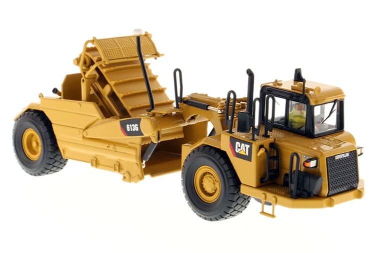 1:50 Scale Carter 613G Wheel Scraper Die-casting Model Alloy Simulation Engineering Vehicle Original Iron Box Boy Toy Fan Gift 1:50 Scale Carter 613G Wheel Scraper Die-casting Model Alloy Simulation Engineering Vehicle Original Iron Box Boy Toy Fan Gift