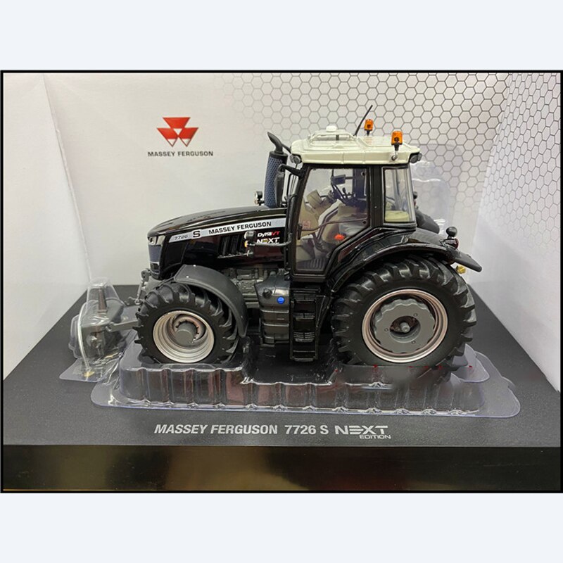 UH 1:32 Scale Massey 7726S Black Tractor Farm Tool Alloy Simulation Car Model Adult & Child Toy Collection Gift Souvenir UH 1:32 Scale Massey 7726S Black Tractor Farm Tool Alloy Simulation Car Model Adult & Child Toy Collection Gift Souvenir