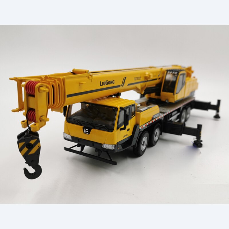 Alloy Toy Model 1:50 Scale LIUGONG TC750C5 Crane Crane Construction Machinery Truck Die-cast Model Collection Decorations Gift Alloy Toy Model 1:50 Scale LIUGONG TC750C5 Crane Crane Construction Machinery Truck Die-cast Model Collection Decorations Gift