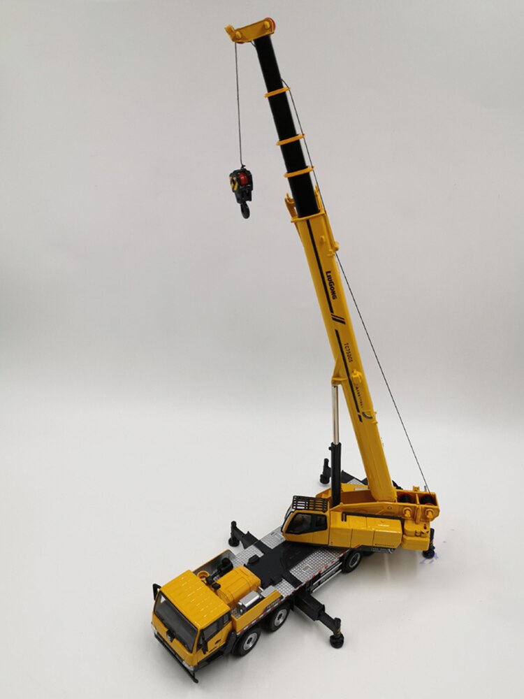 Alloy Toy Model 1:50 Scale LIUGONG TC750C5 Crane Crane Construction Machinery Truck Die-cast Model Collection Decorations Gift Alloy Toy Model 1:50 Scale LIUGONG TC750C5 Crane Crane Construction Machinery Truck Die-cast Model Collection Decorations Gift