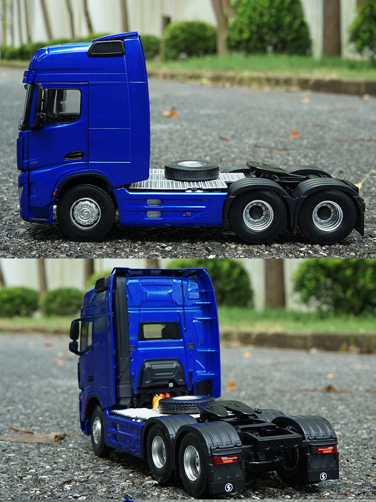 Die-cast 1:24 Scale Shaanxi Automobile Delong X5000 T-MVP X6000 Tractor Simulation Alloy Heavy Truck Tractor Model Collection Die-cast 1:24 Scale Shaanxi Automobile Delong X5000 T-MVP X6000 Tractor Simulation Alloy Heavy Truck Tractor Model Collection