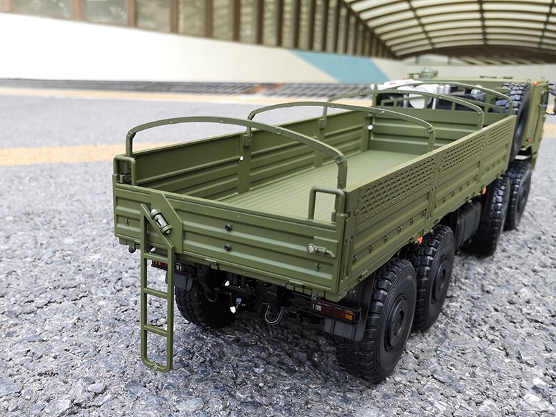Shaanxi Automobile Military Vehicle Delong SX2220 Die-cast 1:24 Simulation Alloy Car Off-road Army Truck Troop Carrier Model