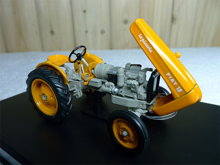Fiat 18 1/32 Scale Alloy Open Cover Agricultural Engineering Vehicle Model High-quality Engineering Transport Vehicle for Boys Fiat 18 1/32 Scale Alloy Open Cover Agricultural Engineering Vehicle Model High-quality Engineering Transport Vehicle for Boys