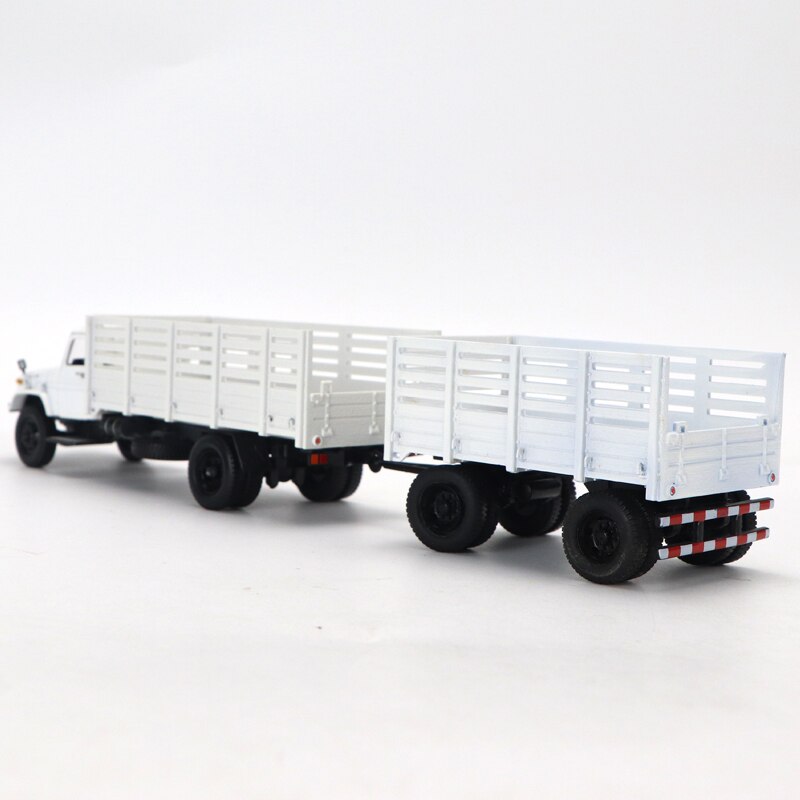 Alloy Transport Truck 1/50 Scale Double Trailer Container Truck Classic Model Car Static Collection Gift Decoration Alloy Transport Truck 1/50 Scale Double Trailer Container Truck Classic Model Car Static Collection Gift Decoration