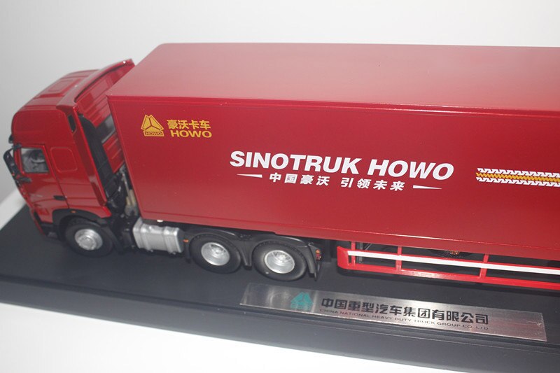 Die-casting 1:36 Scale Sinotruk HOWO T7H HContainer Container Integrated Card Simulation Alloy Collection Truck Model Toys Car Die-casting 1:36 Scale Sinotruk HOWO T7H HContainer Container Integrated Card Simulation Alloy Collection Truck Model Toys Car