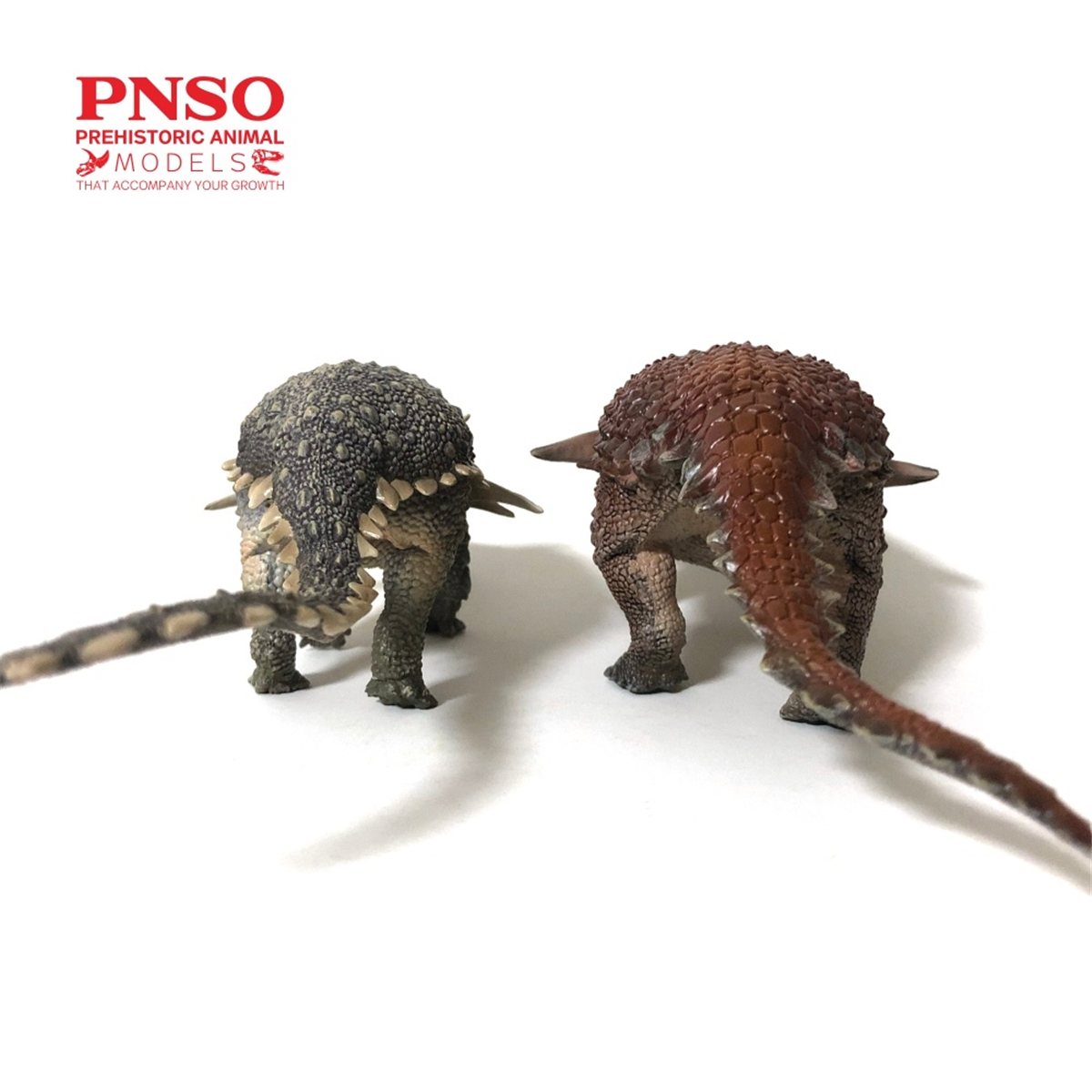 PNSO Sauropelta Figure Nodosauridae Model Dinosaur Model Collector Animal Adult Kids Toy Christmas Birthday Gift