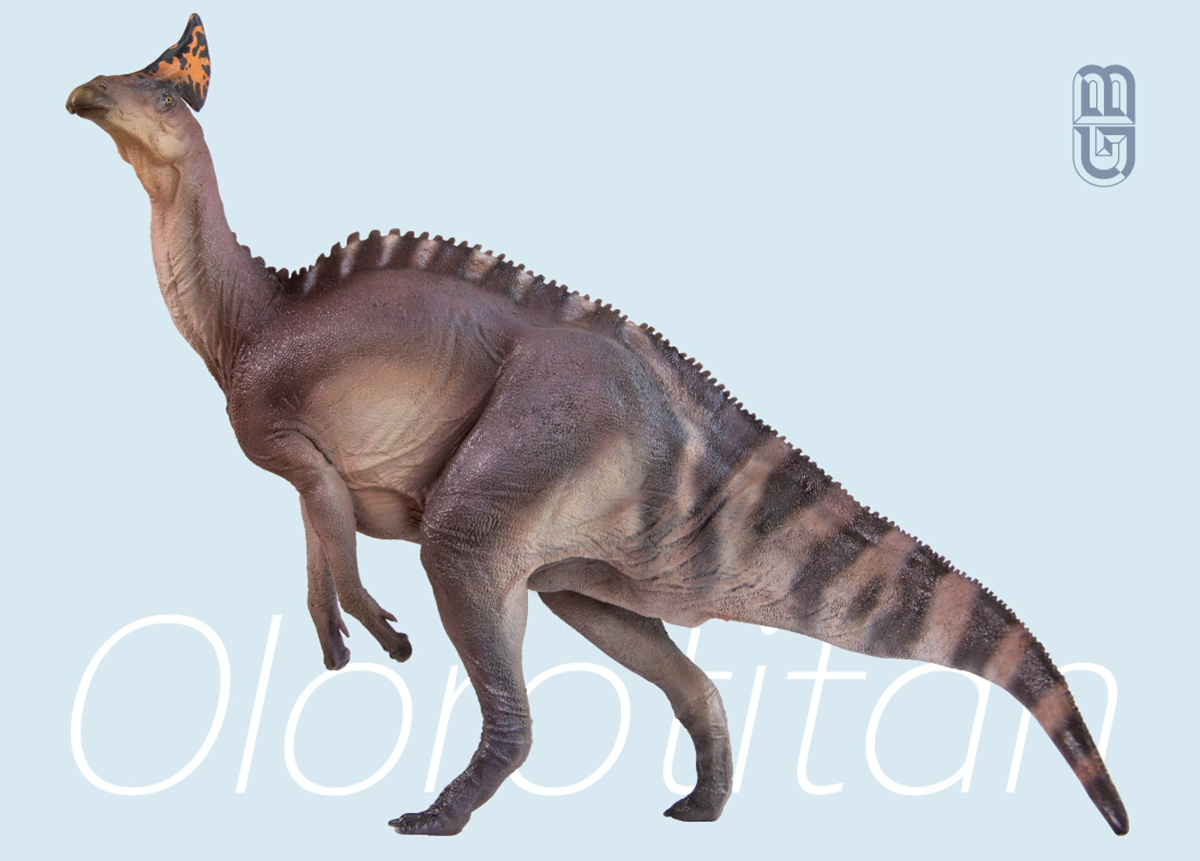 PNSO Prehistoric Dinosaur Models 53 Ivan The Olorotitan Model Collector Science Education Hadrosauridae Animal Toys
