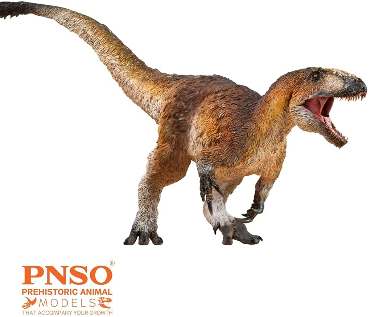 IN STOCK! PNSO Yutyrannus Yinqi Figure Dinosaur Model Proceratosaurus Prehistoric Animal Collector Decoration Adult Toy Gift
