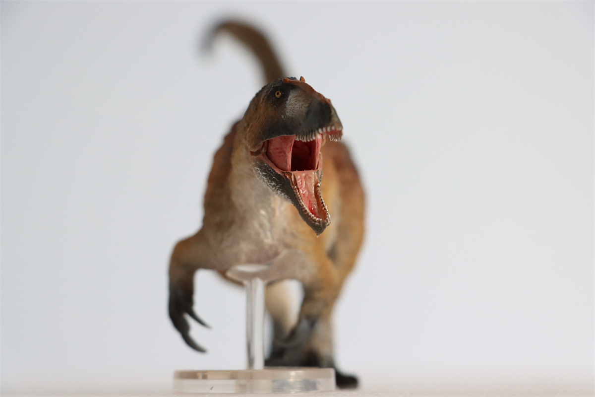 IN STOCK! PNSO Yutyrannus Yinqi Figure Dinosaur Model Proceratosaurus Prehistoric Animal Collector Decoration Adult Toy Gift