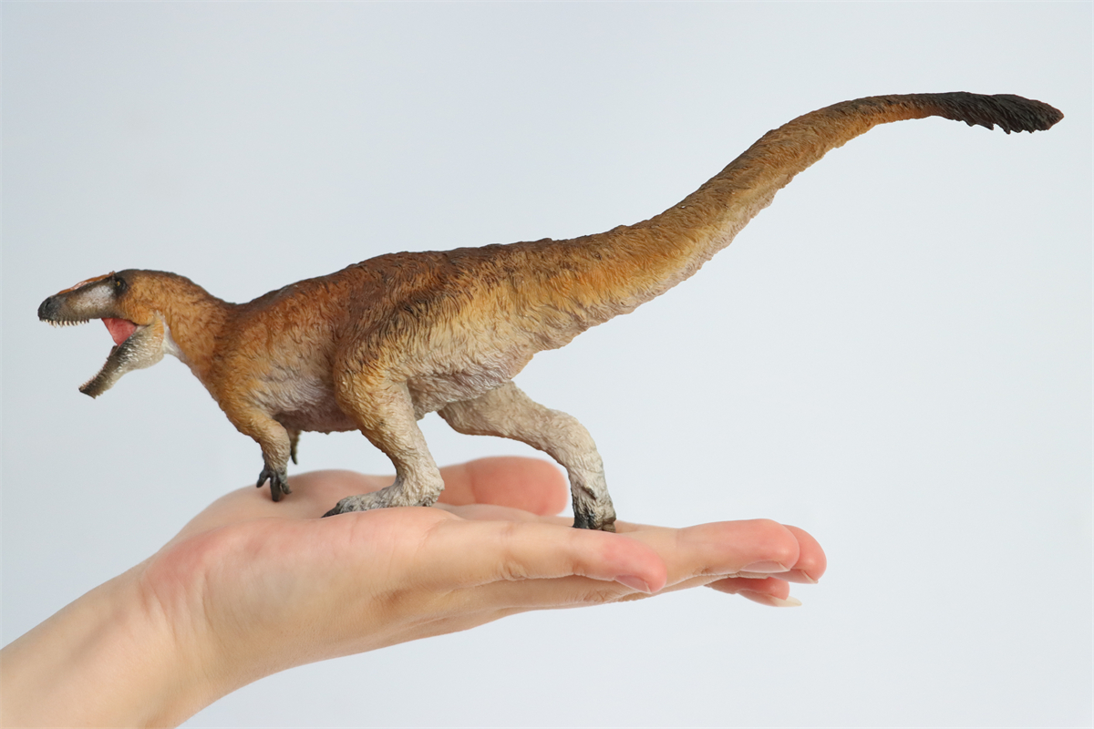 IN STOCK! PNSO Yutyrannus Yinqi Figure Dinosaur Model Proceratosaurus Prehistoric Animal Collector Decoration Adult Toy Gift