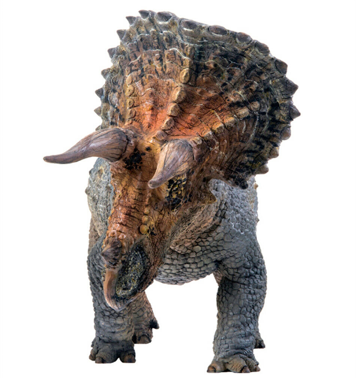 PNSO Triceratops Figure Jurassic Ceratopsidae Dinosaur PVC Realistic Animal Model Toys Figurine Collector Decor Gift Adult PNSO Triceratops Figure Jurassic Ceratopsidae Dinosaur PVC Realistic Animal Model Toys Figurine Collector Decor Gift Adult