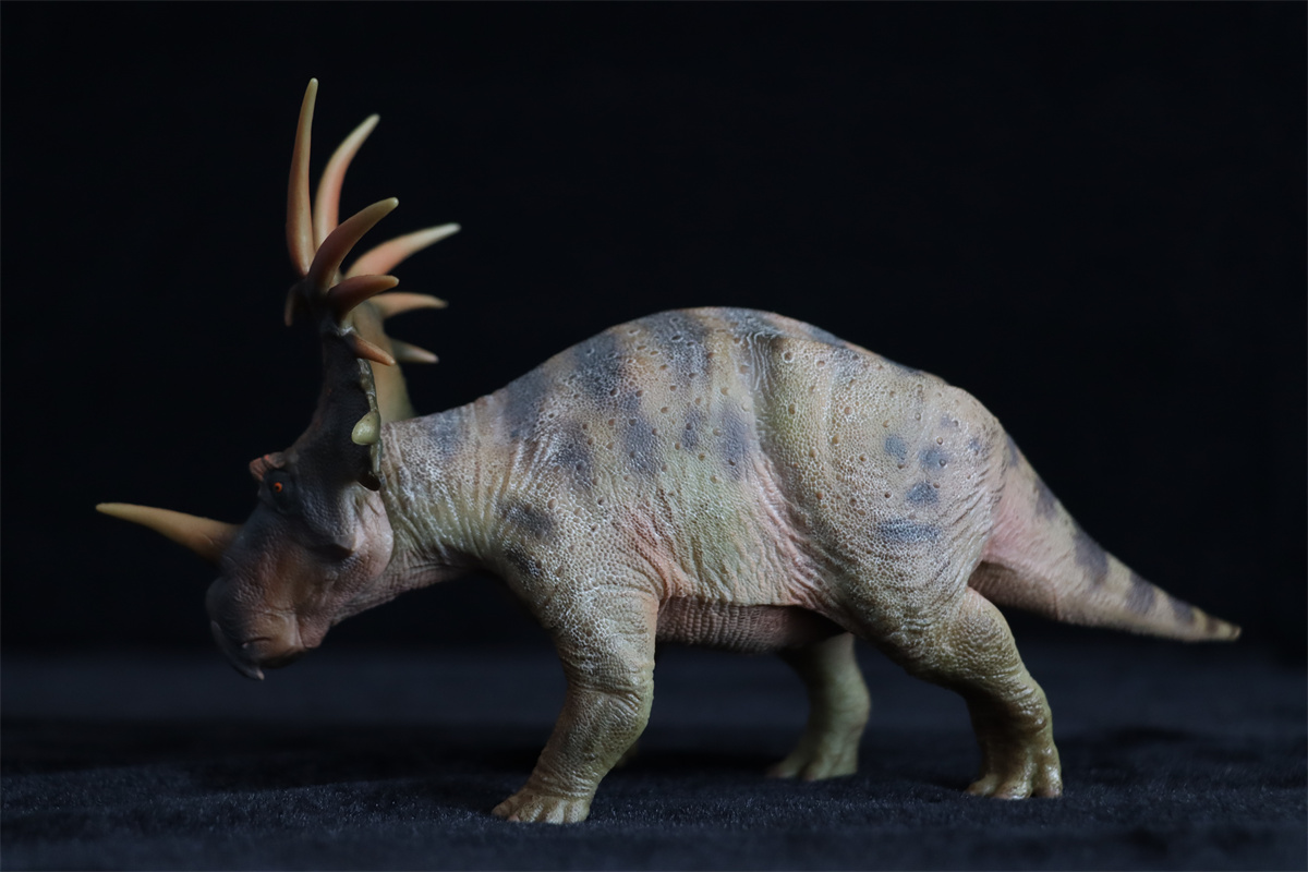 PNSO Styracosaurus Anthony Model Prehistoric Amimal Models Series Dinosaur Art Decor Collector Adult Kids Toy Birthday Gift