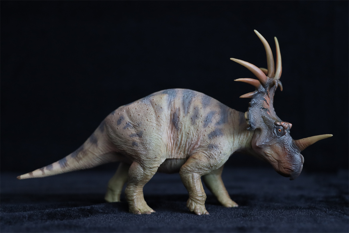 PNSO Styracosaurus Anthony Model Prehistoric Amimal Models Series Dinosaur Art Decor Collector Adult Kids Toy Birthday Gift
